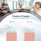 Costway Dehumidifier for Home Basement 9-Pint(DOE)/Day 3 Modes Portable up to 2500 Sq. Ft Blue/Pink/Yellow (MAX32Pint at 95°F, 90%RH)